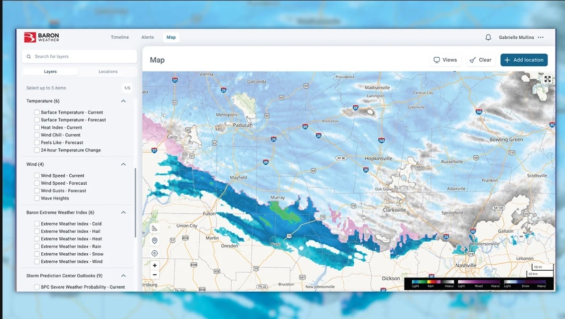 Cuadro de mandos Weather Logic 4