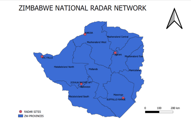 Red Nacional de Radares de Zimbabue